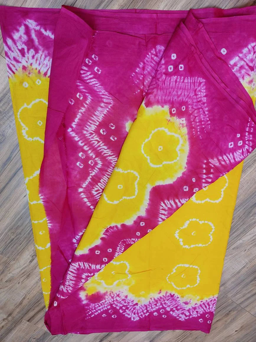 Silk Batik Saree