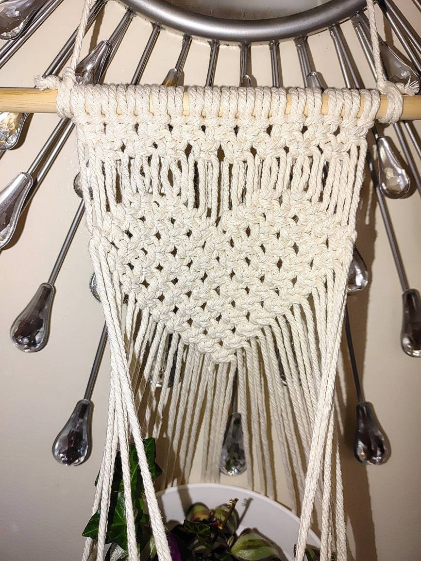 Plant Hangers Valentine Macrame, Cotton, Beautiful Hanging Planters for indoor, living room and porch