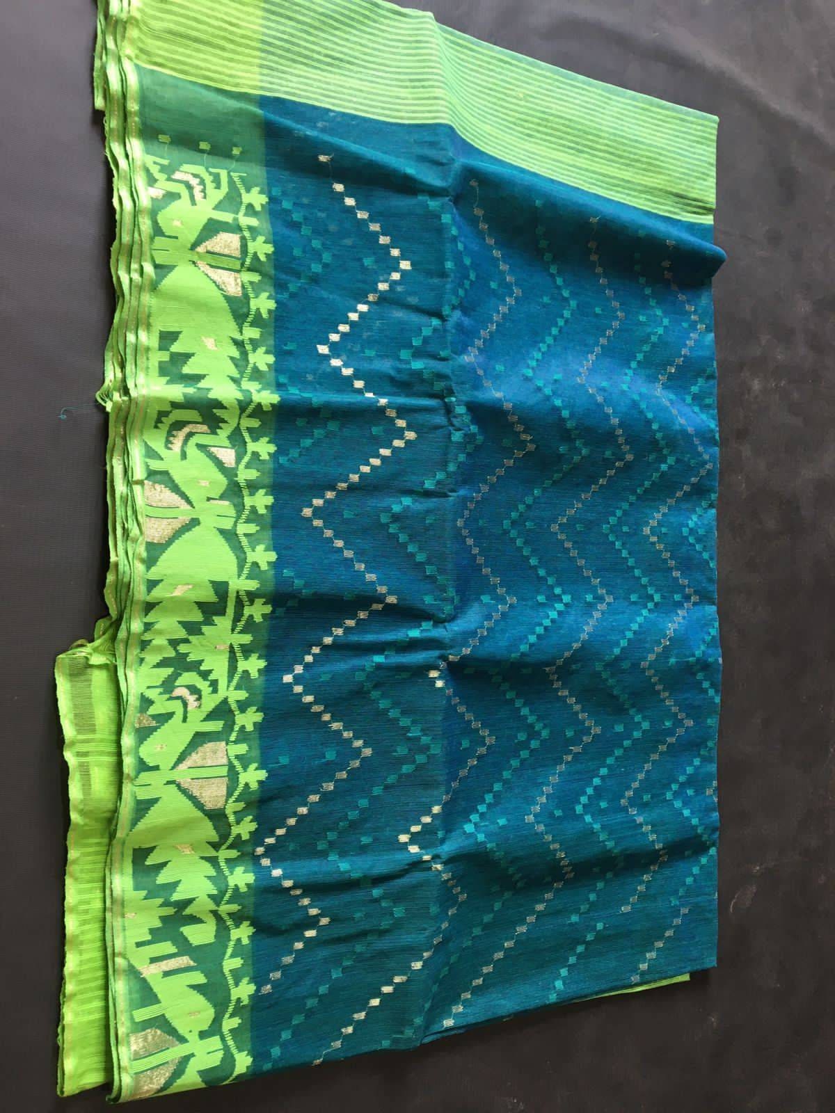 Exclusive Dhakai Jamdani Saree, Handloom Jamdani 60/80 count thread, Traditional,Elegant, Classy Party Saree