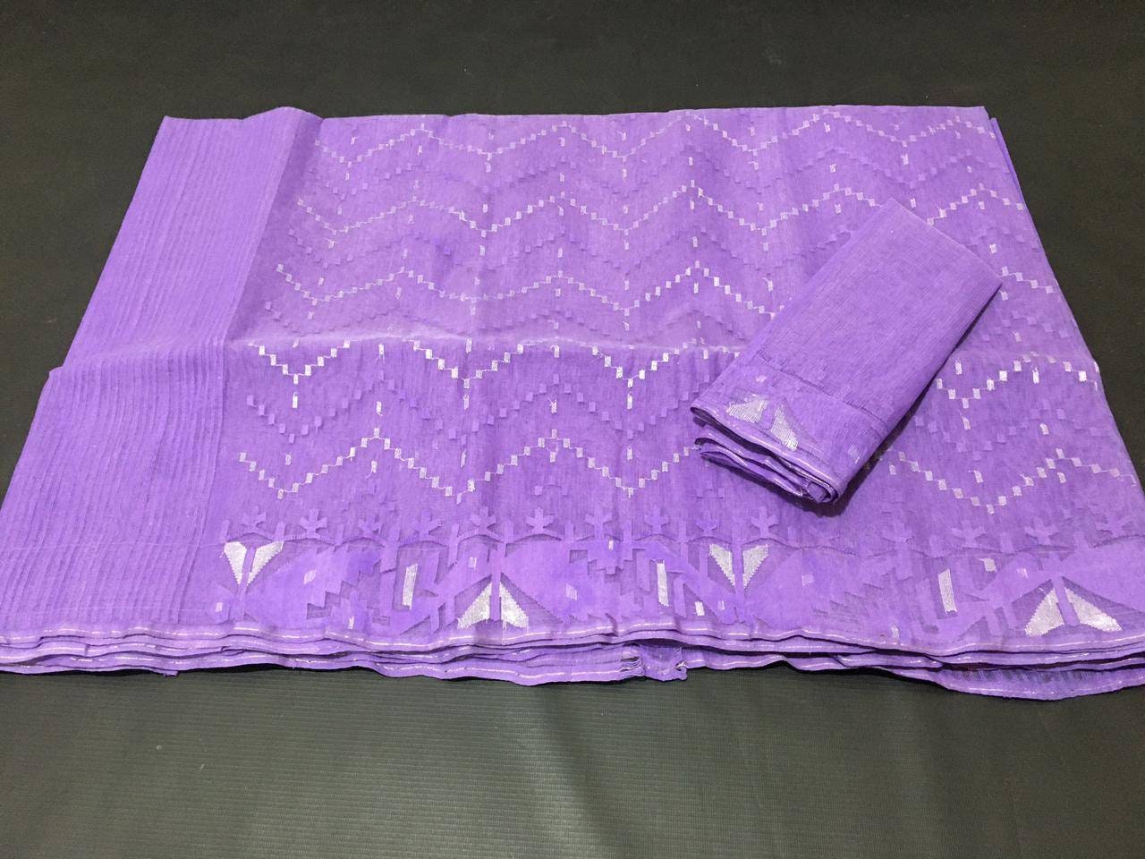 Exclusive Dhakai Jamdani Saree, Handloom Jamdani 60/80 count thread, Traditional,Elegant, Classy Party Saree