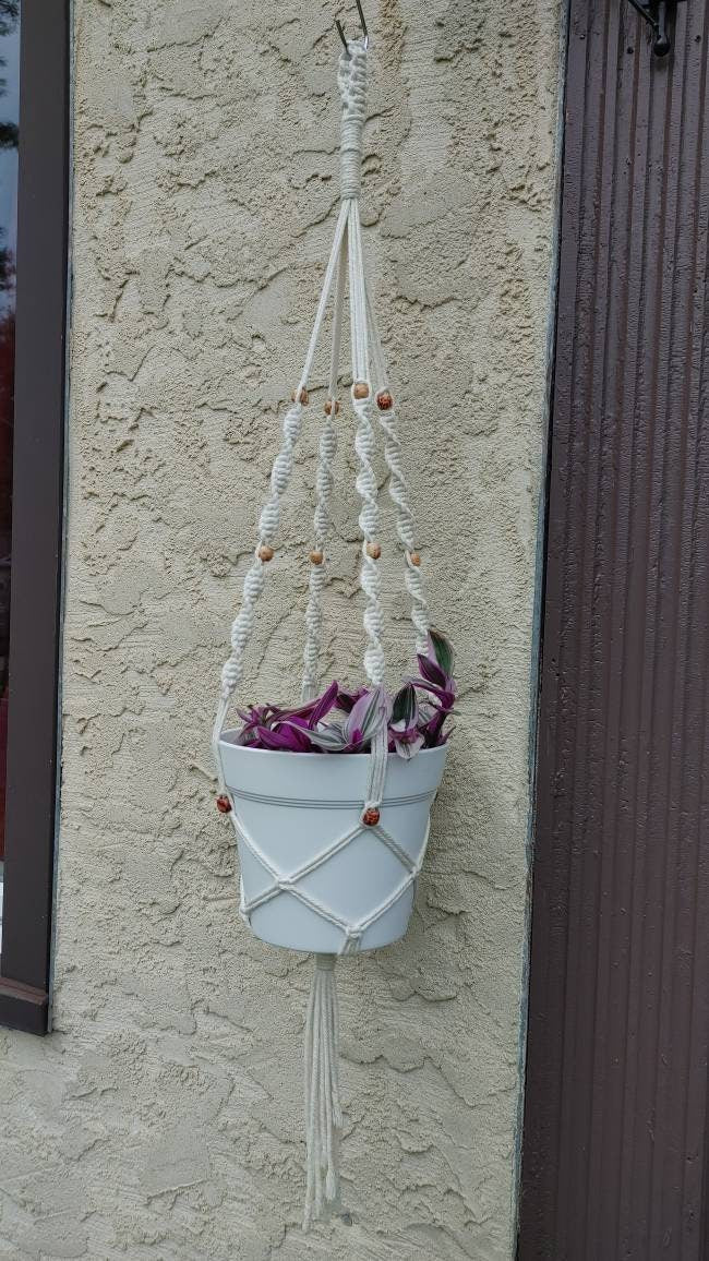 Plant Hangers Macrame, Cotton, Beautiful Hanging Planters for indoor, living room and porch