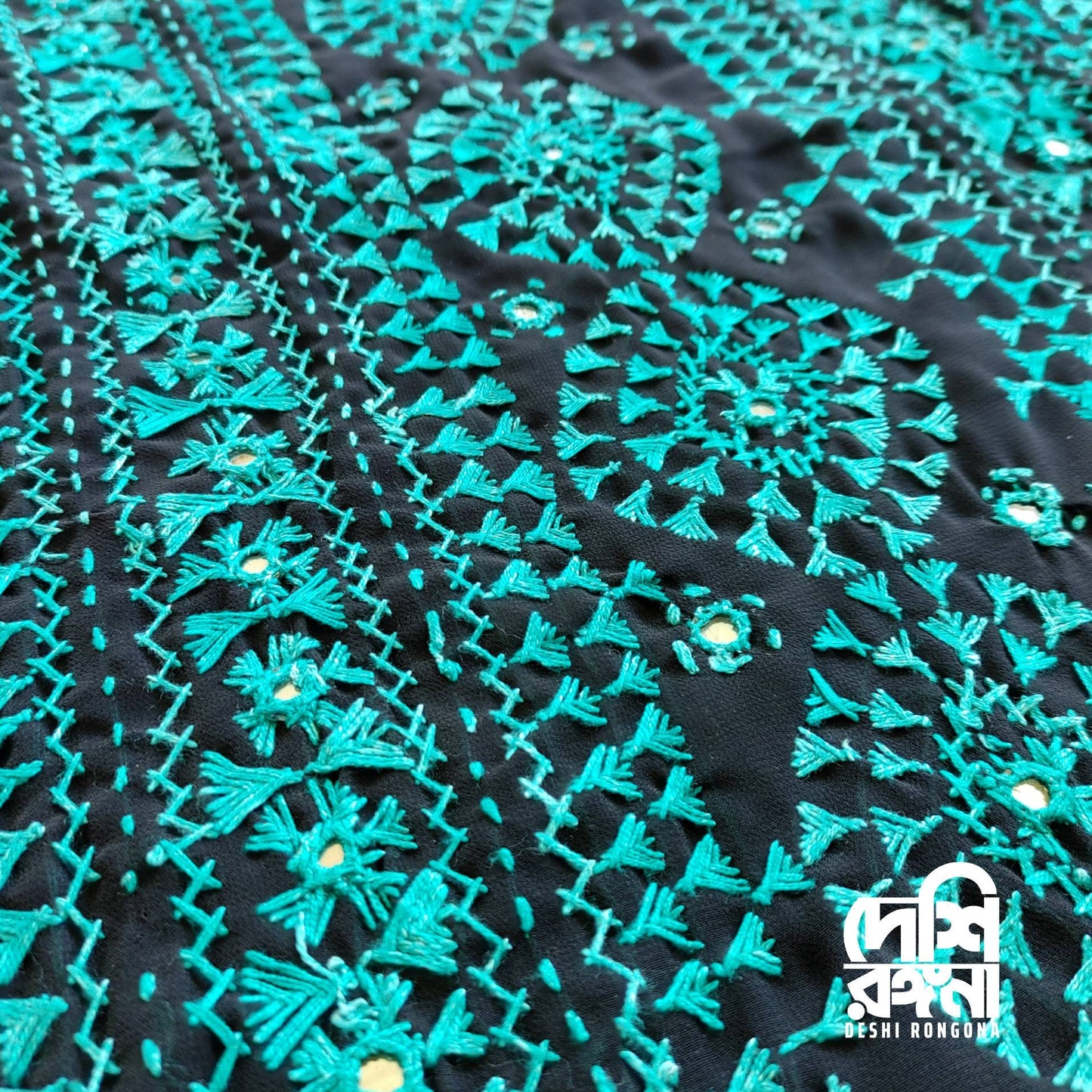 Gorgeous Multani Hand Embroidered Dress, Beautiful Traditional designs, detailed work. Handmade with Love and Care by Pakistani Rural Women
