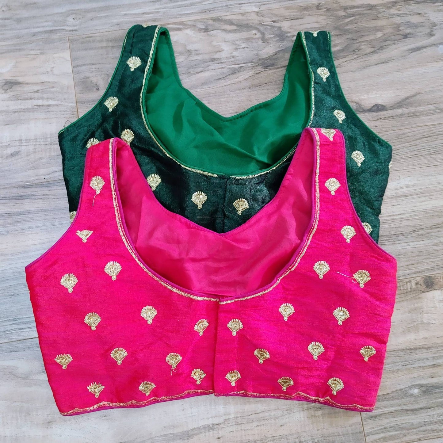 Sleeveless Designer Blouse, Golden wire Embroidery and Stone Work, Free Size 38 / alter upto 42, Gorgeous Readymade Party Blouse.