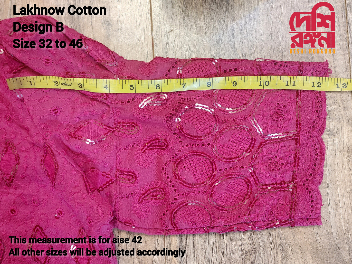 Readymade Lakhnaw Cotton Blouse, Magenta Readymade Designer Blouse, Embroidered, Comfortable, goes with any contrast saree of your closet