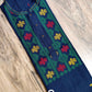 Original Dhakai Jamdani Punjabi – Handwoven Pure Cotton, Navy Blue