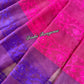 Elegant Magenta Orange Purple Dhakai Jamdani Saree - Handloom Classic