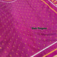 Magenta Bangalore Silk Kantha Saree