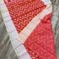 Tangail Halfsilk Saree, Orange