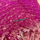 Exclusive Magenta Dhakai Jamdani Saree - Handloom Classic