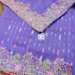 Lavender Cutwork Dhakai Original Jamdani – Designer Collection