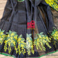 Handpainted Handloom Halfsilk Saree and Aarong Cotton Punjubi Set. Oporajita Theme.