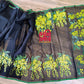 Handpainted Handloom Halfsilk Saree and Aarong Cotton Punjubi Set. Oporajita Theme.