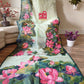 Watercolor – Handpainted Dhakai Jamdani Saree, Lotus theme