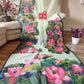 Watercolor – Handpainted Dhakai Jamdani Saree, Lotus theme