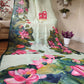Watercolor – Handpainted Dhakai Jamdani Saree, Lotus theme