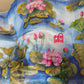 Abstract Watercolor – Handpainted Half Silk Saree (Copy)