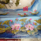 Abstract Watercolor – Handpainted Half Silk Saree (Copy)