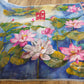 Abstract Watercolor – Handpainted Half Silk Saree (Copy)