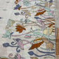 Bangalore Silk Kantha Saree- Heron theme