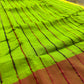 Tangail Cotton Khesh Saree, Made in Bangladesh, Ganga/Jamuna Border, Hand Woven, Pure Cotton,Comfortable summer saree,Other Colors available