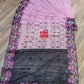 Pink Cutwork Jamdani Dhakai – Hand Embroidered