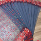 Gray-Red Cutwork Dhakai Jamdani – Halfsilk 64 count