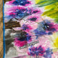 Abstract Watercolor – Handpainted Half Silk Saree