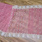 Mauve Pink Cutwork Jamdani Dhakai – Embroidered