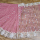 Mauve Pink Cutwork Jamdani Dhakai – Embroidered