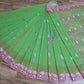 Pastel Moss Green Cutwork Original Jamdani Dhakai