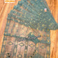 Elegant Sage Green Dhakai Jamdani Saree - Handloom Classic
