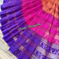 Elegant Magenta Orange Purple Dhakai Jamdani Saree - Handloom Classic