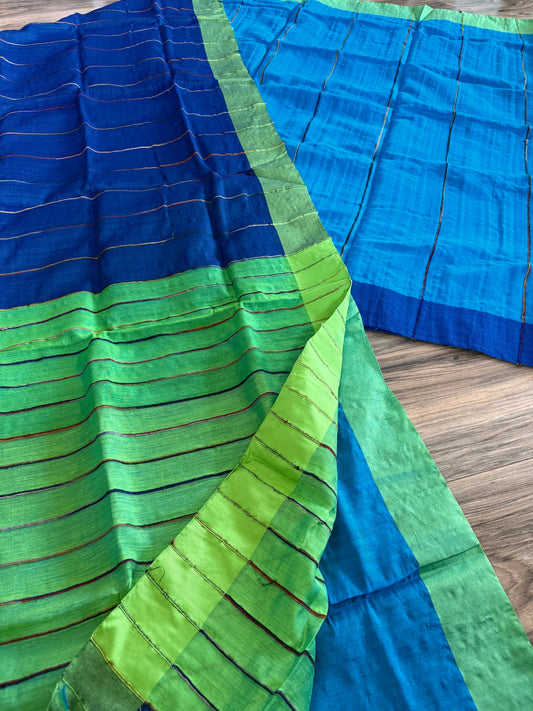 Tangail Cotton Khesh Saree, Made in Bangladesh, Ganga/Jamuna Border, Hand Woven, Pure Cotton,Comfortable summer saree,Other Colors available