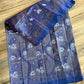 Tangail Silk Saree green and blue check