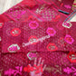 Elegant Maroon Dhakai Jamdani Saree - Handloom Classic