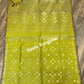 Original Dhakai Jamdani Saree - Golden