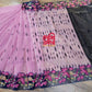 Pink Cutwork Jamdani Dhakai – Hand Embroidered