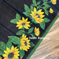 Handpainted Saree, Halfsilk Black Handloom Cotton Saree, Feel Special with this Exclusive and Rare Price of Art