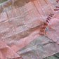 Handwoven Dhakai Jamdani Saree – Peach Halfsilk