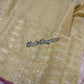 Elegant Dhakai Jamdani Saree - Royal Golden