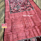 Pure Tussar Silk Hand Batik Saree