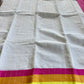 Tangail Halfsilk Saree, Orange