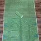 Bangladeshi Dhakai Jamdani Saree- Mint