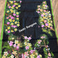 HandPainted Handloom Halfsilk Saree, Beautiful Plumeria painted with Acramin color. Aarong Cotton Punjabi Set