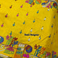 Yellow Bangalore Silk Kantha Saree