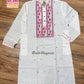 Original Dhakai Jamdani Men Punjabi, Pure Cotton