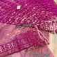 Exclusive Magenta Dhakai Jamdani Saree - Handloom Classic