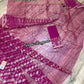 Exclusive Magenta Dhakai Jamdani Saree - Handloom Classic