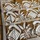 Brown Bangalore Silk Kantha Saree
