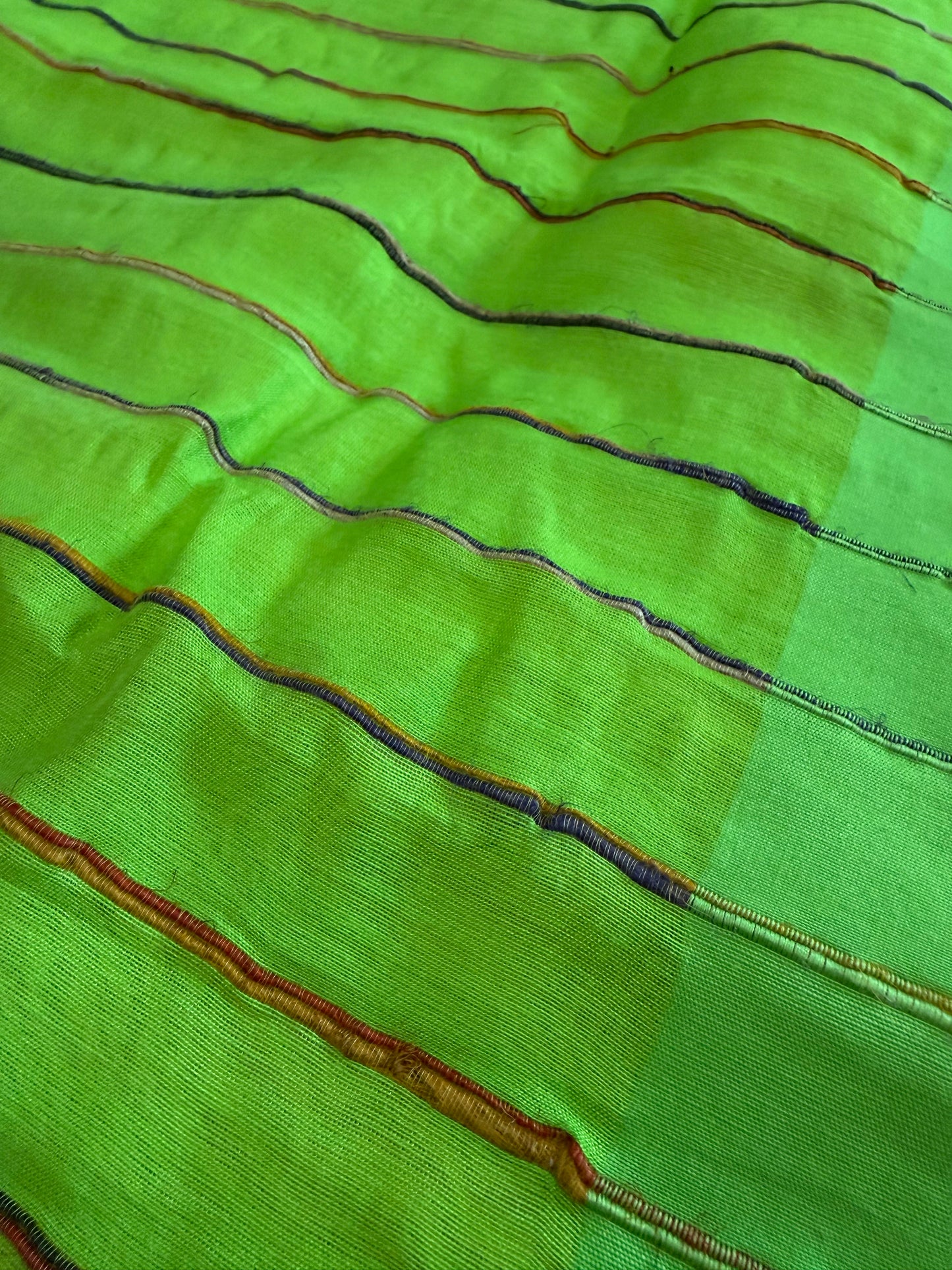 Tangail Cotton Khesh Saree, Made in Bangladesh, Ganga/Jamuna Border, Hand Woven, Pure Cotton,Comfortable summer saree,Other Colors available
